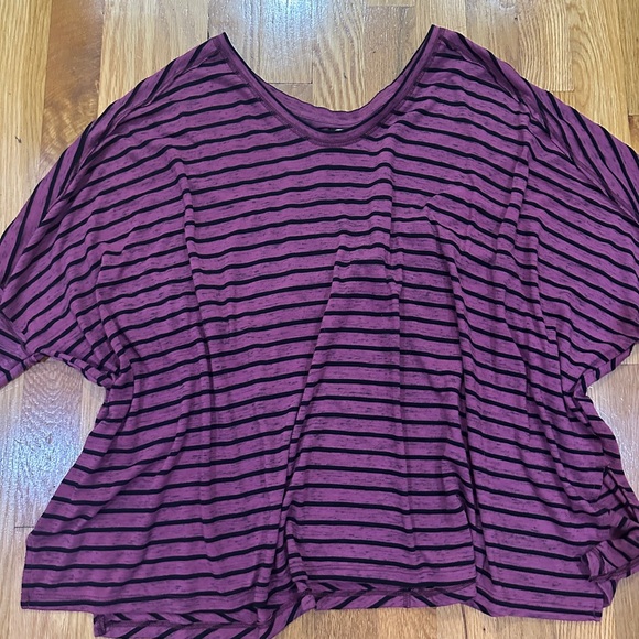 We The Free Stripe Dolman Sleeve Top - Picture 2 of 5